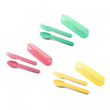 SUAVINEX CUBIERTOS CON ESTUCHE WANDER +12M SURTI