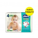 CHICCO PAÑALES "MAXI" TALLA 4 (8-18 KG) 19 UNID