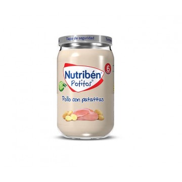 NUTRIBEN POTITO POLLO CON PATATITAS 235 GR