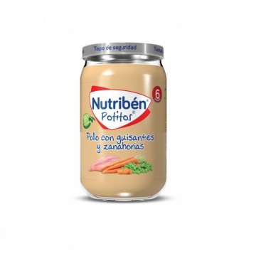 NUTRIBEN POTITO POLLO GUISANTES ZANAHORIAS 235 G