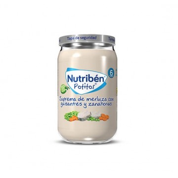 NUTRIBEN POTITO MERLUZA, GUISANTES Y ZANAHO 235