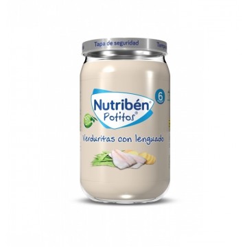 NUTRIBEN POTITO VERDURITAS CON LENGUADO 235 GR