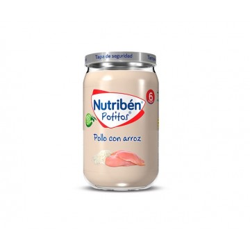NUTRIBEN POTITO POLLO CON ARROZ 235 GR