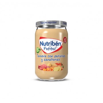 NUTRIBEN POTITO TERNERA, PATATAS Y ZANAHOR 235 G