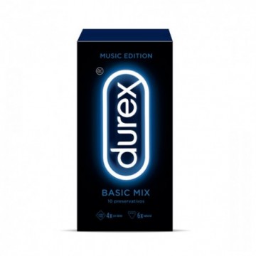 DUREX BASIC MIX 10 U SURTIDAS