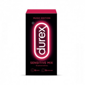 DUREX SENSITIVE MIX 10 U SURTIDAS