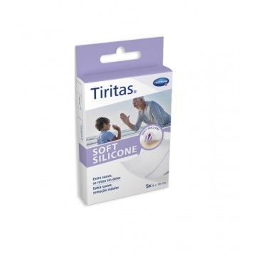 TIRITAS SOFT SILICONE APOSITO ADHESIVO 5 UNID