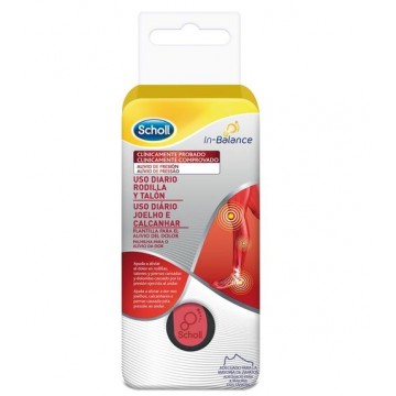 SCHOLL PLANTILLAS DIARIO RODILLA Y TALON T.M 1UN