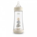 CHICCO PERFECT5 BIBE SILIC NEUTRO +4M F.MEDIO 30
