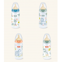 NUK BIBERON JUNGLE LATEX 0-6 MESES 300 ML