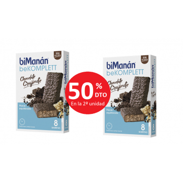 BIMANAN KOMPLET CHOCO CRUJIENTE 50% 2 UND
