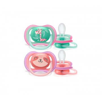 AVENT PHILIPS CHUPETE SILICONA ANIMAL +18M 2UND