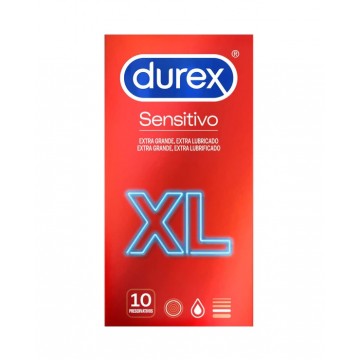 DUREX SENSITIVO XL PRESERVATIVOS 10 UND