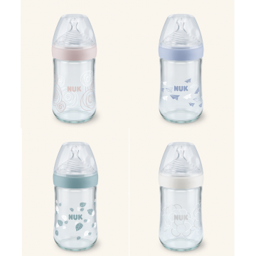 NUK BIBERON CRISTAL NATURE SENSE SILICONA 1M 240
