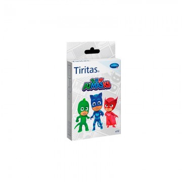 TIRITAS PJMASKS VARIOS TAMAÑOS 12 UND