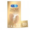 PRESERVATIVO DUREX REAL FEEL SIN LATEX 12 UNIDAD