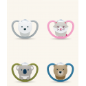 NUK CHUPETE SILICONA SPACE 0-6 MESES 1 UND