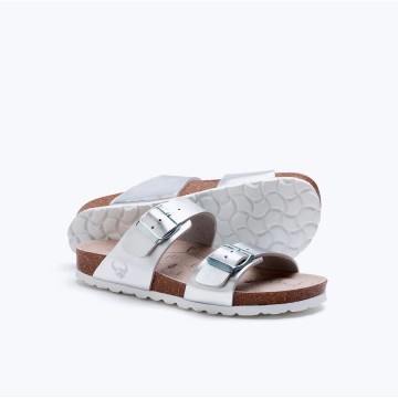 SUECOS VERANO IRIS METALIZADA PLATA Nº 36