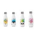 CHICCO BOTELLA PANDA ACERO INOXIDABLE 350 ML