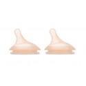 SUAVINEX TETINA SILICONA ZERO.ZERO FLUJO L 2UND