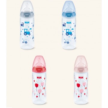 NUK BIBERON FIRST CHOICE 6-18M SILICONA 360 ML