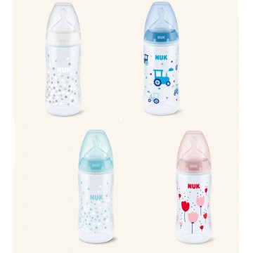 NUK BIBERON FIRST CHOICE 6-18M SILICONA 300 ML