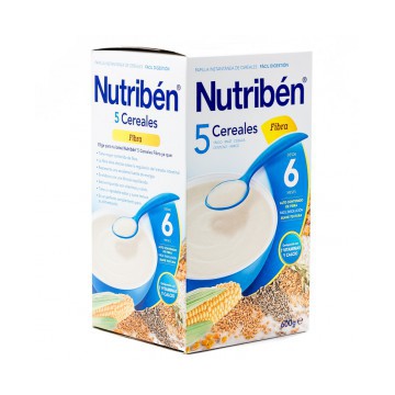 NUTRIBEN 5 CEREALES FIBRA 600 G