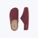 SUECOS ZAPATILLA HEM CUÑA VINO Nº 37