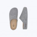 SUECOS ZAPATILLA HEM CUÑA GRIS Nº 36