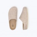 SUECOS ZAPATILLA HEM CUÑA BEIGE Nº 39