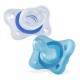 CHICCO CHUPETE MINI SOFT SILICONA AZUL 2-6 M 2UN