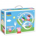 VAJILLA 5 PIEZAS PEPPA PIG