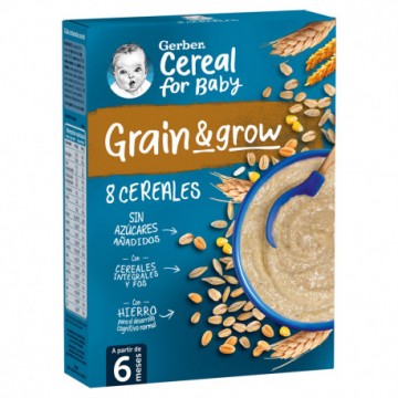 GERBER 8 CEREALES 250 GR