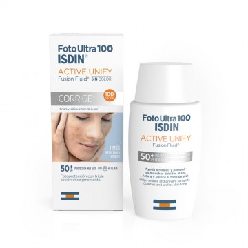 FOTOULTRA 100 ISDIN ACTIVE UNIFY F. FLUID 50ML
