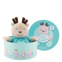 CHICCO SOFT CUDDLES PELUCHE RENO AZUL PEQUEÑO