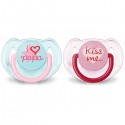 AVENT PHILIPS CHUPETE 6-18 MESES KISS ME 2UNID