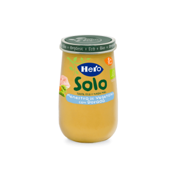 HERO BABY SOLO MENESTRA VERDURAS-DORADA 190 GR