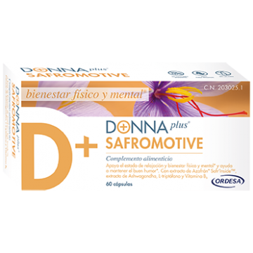 DONNA PLUS+ SAFROMOTIVE 12 60 COMPRIMIDOS