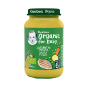 GERBER ORGANIC GUISANTES PATATAS POLLO 190 GR
