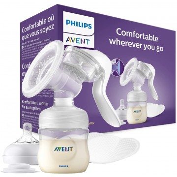 AVENT PHILIPS EXTRACTOR DE LECHE CONFORT MANUAL