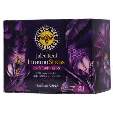 BLACK BEE JALEA REAL INMUNO STRESS 20 VIALES