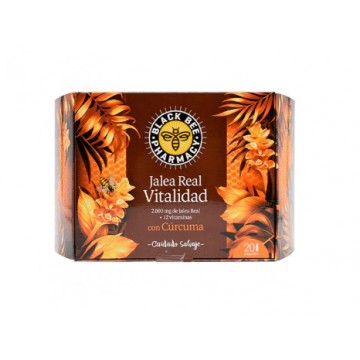BLACK BEE JALEA VITALIDAD CON CURUMA 20 VIALES