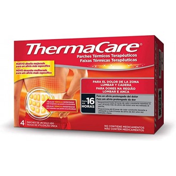THERMACARE PARCHE TERMICO ZONA LUMBAR CADERA