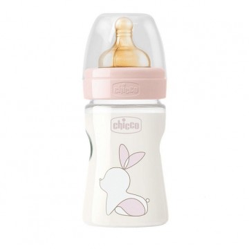 CHICCO BIBE LATEX ORIGINAL TOUCH ROSA +0M 150 ML