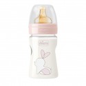 CHICCO BIBE LATEX ORIGINAL TOUCH ROSA +0M 150 ML