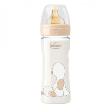 CHICCO BIBE VIDRIO LATEX ORIGINAL NEUTRO +0M 240
