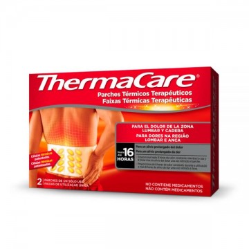 THERMACARE PARCHE TERMICO ZONA LUMBAR,CADERA 2 P