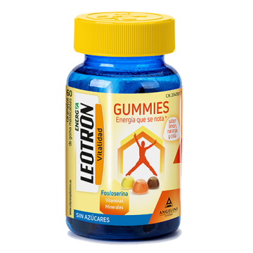 LEOTRON GUMMIES 60 CARAMELOS DE GOMA MASTICABLES