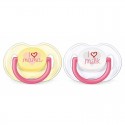 AVENT PHILIPS CHUPETE SILICONA TEXTO 0-6 MESES