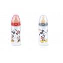 NUK BIBERON FC MICKEY LÁTEX 0-6 MESES 300 ML